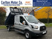 USED 2019 19 FORD TRANSIT 2.0 350 L3 D/CAB TIPPER [ TOOL STORE ] EURO-6 SRW 