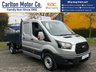 USED 2019 19 FORD TRANSIT 2.0 350 L3 D/CAB TIPPER [ TOOL STORE ] EURO-6 SRW 