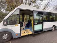 USED 2014 14 FIAT DUCATO 3.0 JTD 40 MultiJet Power AUTOMATIC MAXI L4 H1 LOW CHASSIS COACH BUILT 16 SEATER DISABLED PASSENGER MINI BUS AUTO+RAMP+ULEZ OK+CHOICE 2+