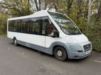 USED 2014 14 FIAT DUCATO 3.0 JTD 40 MultiJet Power AUTOMATIC MAXI L4 H1 LOW CHASSIS COACH BUILT 16 SEATER DISABLED PASSENGER MINI BUS AUTO+RAMP+ULEZ OK+CHOICE 2+