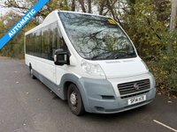 USED 2014 14 FIAT DUCATO 3.0 JTD 40 MultiJet Power AUTOMATIC MAXI L4 H1 LOW CHASSIS COACH BUILT 16 SEATER DISABLED PASSENGER MINI BUS AUTO+RAMP+ULEZ OK+CHOICE 2+