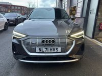 USED 2021 71 AUDI E-TRON 55 S line Sportback 5dr Electric Auto quattro 95kWh (11kW Charger) (408 ps) 