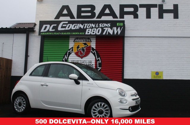 View our Fiat 500 range