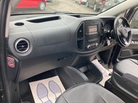USED 2016 65 MERCEDES-BENZ VITO Grey 2.1 119 CDI BlueTEC Sport Crew Van, 78,600 miles, 2 owners, Euro 6 ULEZ, Automatic, 17
