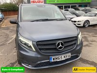USED 2016 65 MERCEDES-BENZ VITO Grey 2.1 119 CDI BlueTEC Sport Crew Van, 78,600 miles, 2 owners, Euro 6 ULEZ, Automatic, 17