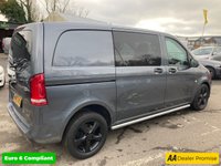 USED 2016 65 MERCEDES-BENZ VITO Grey 2.1 119 CDI BlueTEC Sport Crew Van, 78,600 miles, 2 owners, Euro 6 ULEZ, Automatic, 17