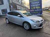 USED 2013 63 FORD FOCUS 2013/63 1.6 TDCi Zetec Hatchback 5dr Diesel Manual Euro 5 (s/s) (115 ps), 2 Owners, Low tax band ************ 2 PREVIOUS OWNERS ***************