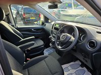 USED 2023 72 MERCEDES-BENZ VITO Silver 2.0 116 CDI Manual Progressive Crew Van, 28,500 miles, 1 owner, Euro 6 ULEZ, Cruise, Reverse Camera, Auto Headlights, FSH,+ VAT @ 20%. This 2023 Mercedes Benz Vito 116 CDI Progressive presents an exceptional ownership proposition with its remarkably low mileage of just 28,500 miles, a testament to its careful use by its single owner. This Euro 6 compliant 2.0L diesel van offers seating for six, making it a versatile choice for both work and personal needs. Its MOT is valid until October 2026, providing peace of mind for the foreseeable future. The Progressive trim level comes equipped with the convenient Headlight Assistant, wh