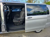 USED 2023 72 MERCEDES-BENZ VITO Silver 2.0 116 CDI Manual Progressive Crew Van, 28,500 miles, 1 owner, Euro 6 ULEZ, Cruise, Reverse Camera, Auto Headlights, FSH,+ VAT @ 20%. This 2023 Mercedes Benz Vito 116 CDI Progressive presents an exceptional ownership proposition with its remarkably low mileage of just 28,500 miles, a testament to its careful use by its single owner. This Euro 6 compliant 2.0L diesel van offers seating for six, making it a versatile choice for both work and personal needs. Its MOT is valid until October 2026, providing peace of mind for the foreseeable future. The Progressive trim level comes equipped with the convenient Headlight Assistant, wh