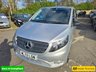 USED 2023 72 MERCEDES-BENZ VITO Silver 2.0 116 CDI Manual Progressive Crew Van, 28,500 miles, 1 owner, Euro 6 ULEZ, Cruise, Reverse Camera, Auto Headlights, FSH,+ VAT @ 20%. This 2023 Mercedes Benz Vito 116 CDI Progressive presents an exceptional ownership proposition with its remarkably low mileage of just 28,500 miles, a testament to its careful use by its single owner. This Euro 6 compliant 2.0L diesel van offers seating for six, making it a versatile choice for both work and personal needs. Its MOT is valid until October 2026, providing peace of mind for the foreseeable future. The Progressive trim level comes equipped with the convenient Headlight Assistant, wh