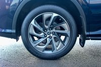 PRE-OWNED 2018 68 LEXUS RX 3.5 450h V6 Premier SUV 5dr Petrol Hybrid CVT 4WD Euro 6 (s/s) (313 ps) Deep Blue Metallic (&pound;645 option), Ivory Leather Interior, 20" Alloy Wheels, Heated and Ventilated Seats, 360 Cameras, Adaptive Cruise Control, Electric tailgate, Head Up DisplayHeated Seats, Electric Adjustable Heated Wood Steering Wheel, LED Headlights With Active High Beam System, Panoramic Sunroof, Electric Tailgate, 5 Driving Modes, Privacy Glass, Wireless Phone Charger, Electric Memory seats, Electric Folding Mirrors, Lane Keep Assist, Smart Entry and Start, Premium Satellite Navigation