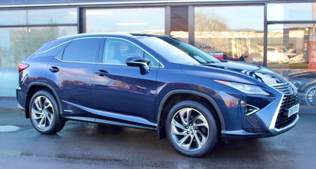View our Lexus RX 3.5 450h V6 Premier SUV 5dr Petrol Hybrid CVT 4WD Euro 6 (s/s) (313 ps)