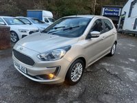 USED 2018 68 FORD KA+ 2018/68 1.2 Ti-VCT Zetec Hatchback 5dr Petrol Manual Euro 6 (s/s) (85 ps), Only 47000 miles ************* ONLY 47000 MILES *************