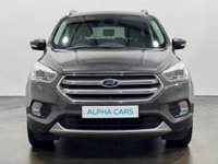USED 2018 68 FORD KUGA 2.0 TDCi Titanium X SUV 5dr Diesel Powershift Euro 6 (120 ps) Ford Kuga Titanium 2.0 kUGA X SUV Diesel Powershift Euro 6 Hosting a high specification Panoramic glass slide roof, Full leather interior, Heated seats, Privacy glass, Power tailgate