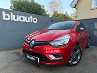 USED 2018 68 RENAULT CLIO 0.9 TCe GT Line Hatchback 5dr Petrol Manual Euro 6 (s/s) (90 ps) Rear Parking Sensors, Part Leather Interior, Satellite Navigation, Cruise Control, Voice Control, Keyless Entry, Keyless Drive, Power Folding Wingmirrors