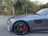 USED 2018 68 MERCEDES-BENZ AMG GT 4.0 V8 BiTurbo GTC Roadster 2dr Petrol SpdS DCT Euro 6 (s/s) (557 ps)-Superb Example Finished In Selenite Grey Metallic-Heated Black Nappa Leather Upholstery-Rear Axle Steering-AMG Ride Control-Mercedes Benz Connect-Rear View Camera-Rear Parking Assist-Track Pace-Memory Package-Drivers Seat, Steering Column & Mirrors-Airscarf-7 Speed Automatic-Electronic Locking Differential-Adjustable Chassis-Electric Folding Exterior Mirrors-Dab-Bluetooth-Satnav-Mfsw-Dual Climate Control-Cruise Control-Collision Warning System With Active Brake Function-Automatic High Beam Control-Static Led Headlights-Premium Sound System-Keyless Go-Mirror Package-Front Memory Package-Switchable Exhaust System-Full Mercedes Service History.Great Value.The AMG GT C Model Was Manufactured For Five Years, From 2017 to 2021. 