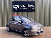 USED 2016 16 FIAT 500C 0.9 TwinAir Lounge Convertible 2dr Petrol Dualogic Euro 6 (s/s) (85 bhp) 