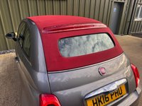 USED 2016 16 FIAT 500C 0.9 TwinAir Lounge Convertible 2dr Petrol Dualogic Euro 6 (s/s) (85 bhp) 