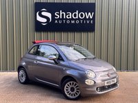 USED 2016 16 FIAT 500C 0.9 TwinAir Lounge Convertible 2dr Petrol Dualogic Euro 6 (s/s) (85 bhp) 