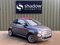 USED 2016 16 FIAT 500C 0.9 TwinAir Lounge Convertible 2dr Petrol Dualogic Euro 6 (s/s) (85 bhp) 