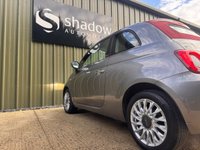 USED 2016 16 FIAT 500C 0.9 TwinAir Lounge Convertible 2dr Petrol Dualogic Euro 6 (s/s) (85 bhp) 