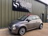 USED 2016 16 FIAT 500C 0.9 TwinAir Lounge Convertible 2dr Petrol Dualogic Euro 6 (s/s) (85 bhp) 