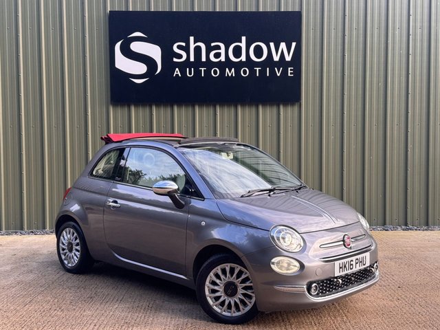 2016 16 Fiat 500c 0.9 TwinAir Lounge Convertible 2dr Petrol Dualogic Euro 6 (s/s) (85 bhp)