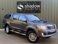 USED 2015 65 TOYOTA HI-LUX 3.0 D-4D Invincible Pickup Double Cab 4dr Diesel Manual 4WD Euro 5 (171 ps) 