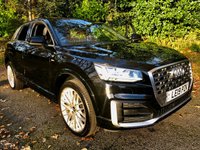 USED 2019 19 AUDI Q2 1.5 TFSI CoD 35 S line SUV 5dr Petrol S Tronic Euro 6 (s/s) (150 ps)2 PRIVATE OWNERS WITH ONLY 41,700 MILES AND GREAT SERVICE HISTORY//APPLE-PLAY\\SATNAV//PARKING CAMERA//POWER BOOT//19