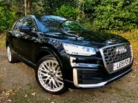 USED 2019 19 AUDI Q2 1.5 TFSI CoD 35 S line SUV 5dr Petrol S Tronic Euro 6 (s/s) (150 ps)2 PRIVATE OWNERS WITH ONLY 41,700 MILES AND GREAT SERVICE HISTORY//APPLE-PLAY\\SATNAV//PARKING CAMERA//POWER BOOT//19