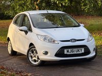 USED 2011 61 FORD FIESTA 1.25 Zetec Hatchback 5dr Petrol Manual (129 g/km, 81 bhp) 