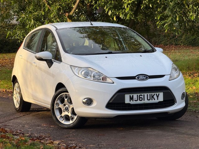 2011 61 Ford Fiesta 1.25 Zetec Hatchback 5dr Petrol Manual (129 g/km, 81 bhp)