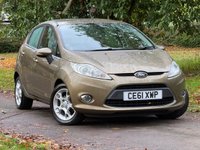USED 2011 61 FORD FIESTA 1.25 Zetec Hatchback 5dr Petrol Manual (129 g/km, 81 bhp) 