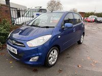 USED 2013 63 HYUNDAI I10 1.2 Active Hatchback 5dr Petrol Manual Euro 5 (85 bhp) SERVICE HISTORY