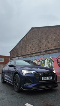USED 2021 A AUDI E-TRON 55 Black Edition SUV 5dr Electric Auto quattro 95kWh (408 ps) 