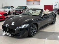 USED 2016 65 MASERATI GRANCABRIO 4.7 V8 Sport Convertible 2dr Petrol MC Shift Euro 5 (460 ps) FULL SERVICE HISTORY + 2 KEYS + EXHAUST BYPASS VALVE + BIANCO LEATHER