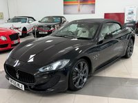 USED 2016 65 MASERATI GRANCABRIO 4.7 V8 Sport Convertible 2dr Petrol MC Shift Euro 5 (460 ps) FULL SERVICE HISTORY + 2 KEYS + EXHAUST BYPASS VALVE + BIANCO LEATHER