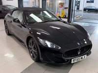USED 2016 65 MASERATI GRANCABRIO 4.7 V8 Sport Convertible 2dr Petrol MC Shift Euro 5 (460 ps) FULL SERVICE HISTORY + 2 KEYS + EXHAUST BYPASS VALVE + BIANCO LEATHER