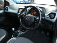 USED 2021 71 TOYOTA AYGO 1.0 VVT-i x-play 5d 70 S/S 1 OWNER FROM NEW, FULL SERVICE HISTORY, APPLE CARPLAY / ANDROID AUTO (GIVES YOU SAT NAV), REVERSING CAMERA, DAB RADIO, BLUETOOTH PHONE & MUSIC, AUX & USB INPUTS, MANUAL GEARBOX, LED DAYTIME RUNNING LIGHTS, SPARE WHEEL, LEATHER MULTIFUNCTION STEERING WHEEL, AIR CONDITIONING, TRIP COMPUTER, ISO FIX, TYRE PRESSURE WARNING, SPEED LIMITER, ELECTRIC WINDOWS, ELECTRIC MIRRORS, FOLDING REAR SEATS, AIRBAGS WITH PASSANGER OFF, SPACE SAVER SPARE WHEEL