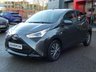 USED 2021 71 TOYOTA AYGO 1.0 VVT-i x-play 5d 70 S/S 1 OWNER FROM NEW, FULL SERVICE HISTORY, APPLE CARPLAY / ANDROID AUTO (GIVES YOU SAT NAV), REVERSING CAMERA, DAB RADIO, BLUETOOTH PHONE & MUSIC, AUX & USB INPUTS, MANUAL GEARBOX, LED DAYTIME RUNNING LIGHTS, SPARE WHEEL, LEATHER MULTIFUNCTION STEERING WHEEL, AIR CONDITIONING, TRIP COMPUTER, ISO FIX, TYRE PRESSURE WARNING, SPEED LIMITER, ELECTRIC WINDOWS, ELECTRIC MIRRORS, FOLDING REAR SEATS, AIRBAGS WITH PASSANGER OFF, SPACE SAVER SPARE WHEEL