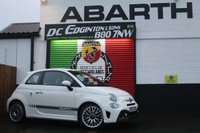 USED 2020 70 ABARTH 595 1.4 T-Jet 70th Hatchback 3dr Petrol Manual Euro 6 (145 ps) 17" ALLOYS---GARA WHITE---APPLE CARPLAY---7in SCREEN