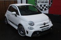 USED 2020 70 ABARTH 595 1.4 T-Jet 70th Hatchback 3dr Petrol Manual Euro 6 (145 ps) 17" ALLOYS---GARA WHITE---APPLE CARPLAY---7in SCREEN
