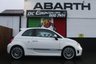 USED 2020 70 ABARTH 595 1.4 T-Jet 70th Hatchback 3dr Petrol Manual Euro 6 (145 ps) 17" ALLOYS---GARA WHITE---APPLE CARPLAY---7in SCREEN