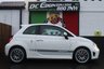 USED 2020 70 ABARTH 595 1.4 T-Jet 70th Hatchback 3dr Petrol Manual Euro 6 (145 ps) 17" ALLOYS---GARA WHITE---APPLE CARPLAY---7in SCREEN