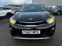 USED 2017 67 KIA STONIC 1.0 T-GDi First Edition SUV 5dr Petrol Manual Euro 6 (s/s) (118 bhp) 2 OWNERS FROM NEW* SERVICE HISTORY* SAT NAV* PARKING SENSORS* REVERSING CAMERA* CRUISE CONTROL* HEATED SEATS / STEERING WHEEL* AUTO START / STOP* TRACTION CONTROL* LANE ASSIST* BLIND SPOT DETECTION* 6 SPEED