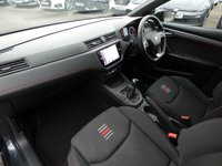 USED 2021 21 SEAT IBIZA 1.0 TSI FR 5d 95 S/S SAT NAV, APPLE CARPLAY & ANDROID AUTO, DAB RADIO, BLUETOOTH, CRUISE CONTROL & SPEED LIMITER, FRONT ASSIST, LED LIGHTS, 17 INCH ALLOY WHEELS, LEATHER FLAT BOTTOM MULTIFUNCTION STEERING WHEEL, ELECTRIC FOLDING MIRRORS, CLIMATE CONTROL, 2x USB C INPUTS, AUTO LIGHTS & WIPERS, COMING HOME & LEAVING LIGHTS, CONVENIENCE TURN SIGNAL, TYRE PRESSURE MONITOR, DRIVE SELECT, VOICE CONTROL, AMBIENT LIGHTING, 1 OWNER, SERVICE HISTORY
