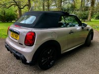 USED 2021 21 MINI CONVERTIBLE 1.5 Cooper Sport Convertible 2dr Petrol Steptronic Euro 6 (s/s) (136 ps) 2 OWNERS FROM NEW WITH ONLY 27,500 MILES AND GOOD SERVICE HISTORY -NEW FRONT BRAKES-Navigation Pack, Mirror Caps in Body Colour, Comfort Pack, Cross Punch Leather - Carbon Black-JCW //REAR PARK SENSORS l Steptronic Euro 6 (s/s) (136 ps) 2 OWNERS FROM NEW WITH ONLY 27,500 MILES AND GOOD SERVICE HISTORY -NEW FRONT BRAKES-Navigation Pack, Mirror Caps in Body Colour, Comfort Pack, Cross Punch Leather - Carbon Black-JCW/HEATED SEATS ////APPLE-PLAY