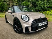 USED 2021 21 MINI CONVERTIBLE 1.5 Cooper Sport Convertible 2dr Petrol Steptronic Euro 6 (s/s) (136 ps) 2 OWNERS FROM NEW WITH ONLY 27,500 MILES AND GOOD SERVICE HISTORY -NEW FRONT BRAKES-Navigation Pack, Mirror Caps in Body Colour, Comfort Pack, Cross Punch Leather - Carbon Black-JCW //REAR PARK SENSORS l Steptronic Euro 6 (s/s) (136 ps) 2 OWNERS FROM NEW WITH ONLY 27,500 MILES AND GOOD SERVICE HISTORY -NEW FRONT BRAKES-Navigation Pack, Mirror Caps in Body Colour, Comfort Pack, Cross Punch Leather - Carbon Black-JCW/HEATED SEATS ////APPLE-PLAY