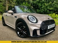 USED 2021 21 MINI CONVERTIBLE 1.5 Cooper Sport Convertible 2dr Petrol Steptronic Euro 6 (s/s) (136 ps) 2 OWNERS FROM NEW WITH ONLY 28,000 MILES AND GOOD SERVICE HISTORY -RECENT FRONT BRAKES-Navigation Pack, Mirror Caps in Body Colour, Comfort Pack, Cross Punch Leather - Carbon Black-JCW //REAR PARK SENSORS l Steptronic Euro 6 (s/s) (136 ps) 2 OWNERS FROM NEW WITH ONLY 27,500 MILES AND GOOD SERVICE HISTORY -NEW FRONT BRAKES-Navigation Pack, Mirror Caps in Body Colour, Comfort Pack, Cross Punch Leather - Carbon Black-JCW/HEATED SEATS ////APPLE-PLAY