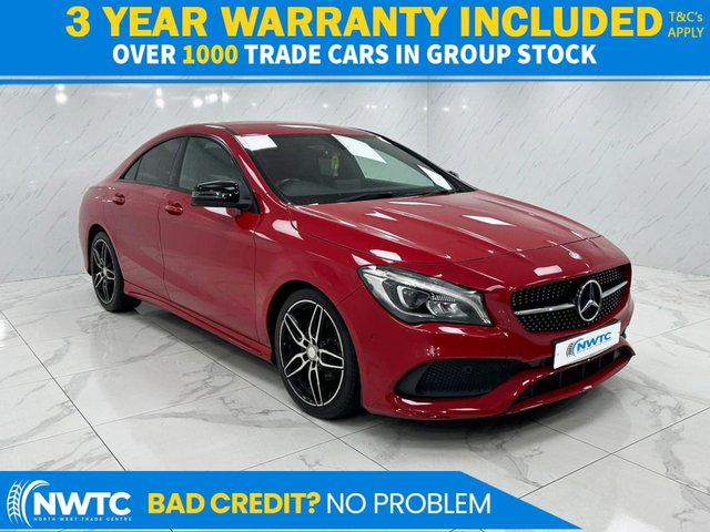 View our Mercedes-Benz Cla 1.6 CLA180 AMG Line Coupe 4dr Petrol Manual Euro 6 (s/s) (122 ps) 1 FORMER OWNER! 